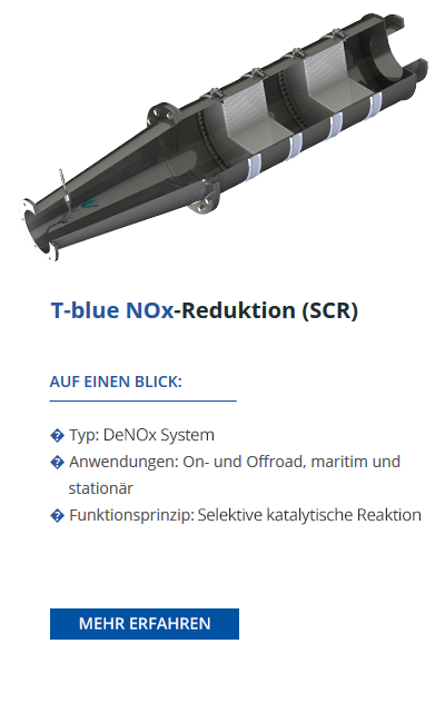 SCR-System zur Stickoxidreduktion