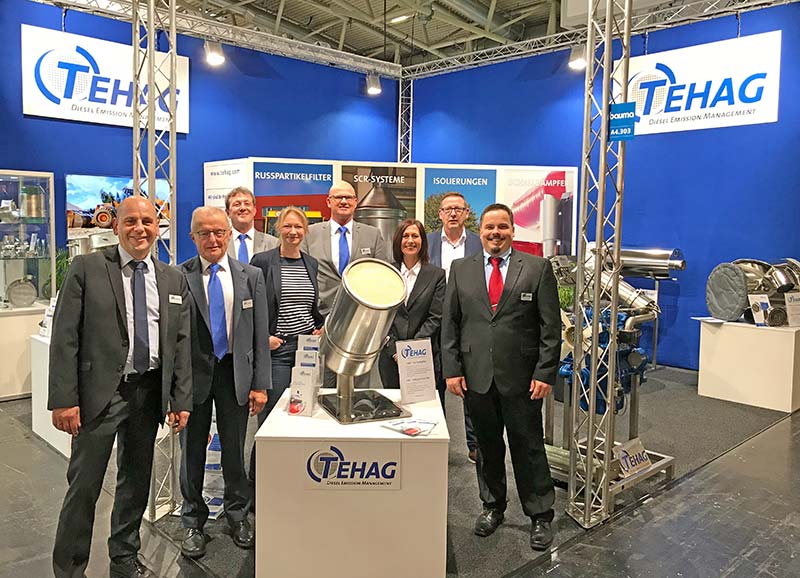 TEHAG au salon bauma 2019 à Munich, Allemagne