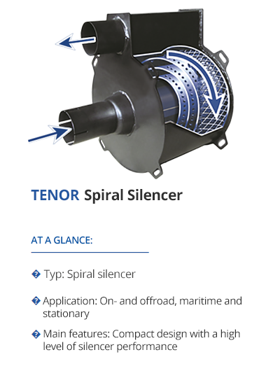 TEHAG TENOR Spiral Silencer