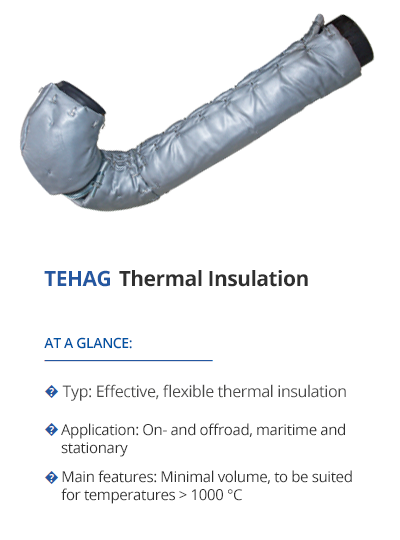 Thermal insulation from TEHAG