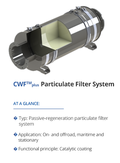 TEHAG CWF-plus Particulate Filter System