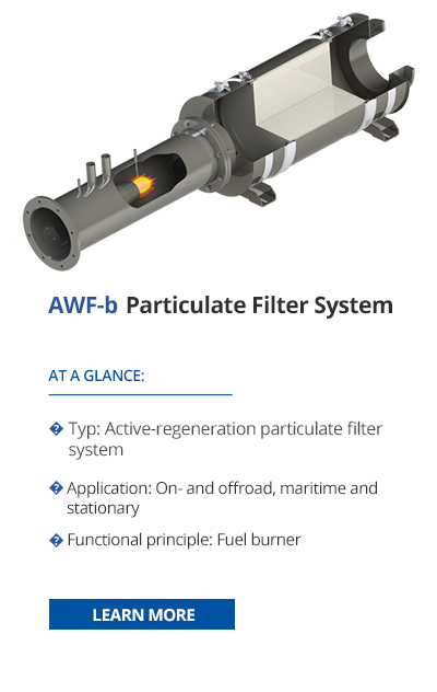 TEHAG AWF-b Particulate filter system