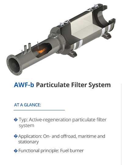 TEHAG AWF-b Particulate Filter System