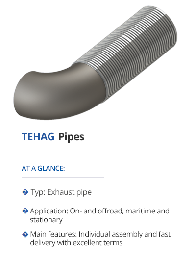 TEHAG Exhaust Pipes