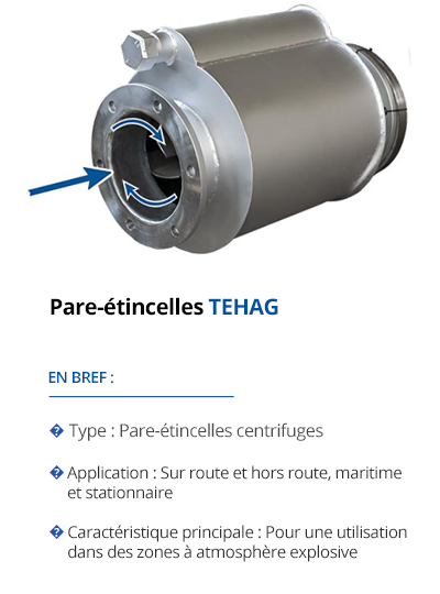 Pare-étincelles de TEHAG