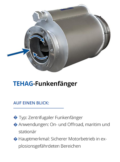 Funkenfänger von TEHAG