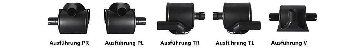 TENOR-Spiralschalldämpfer - Baureihe TSB