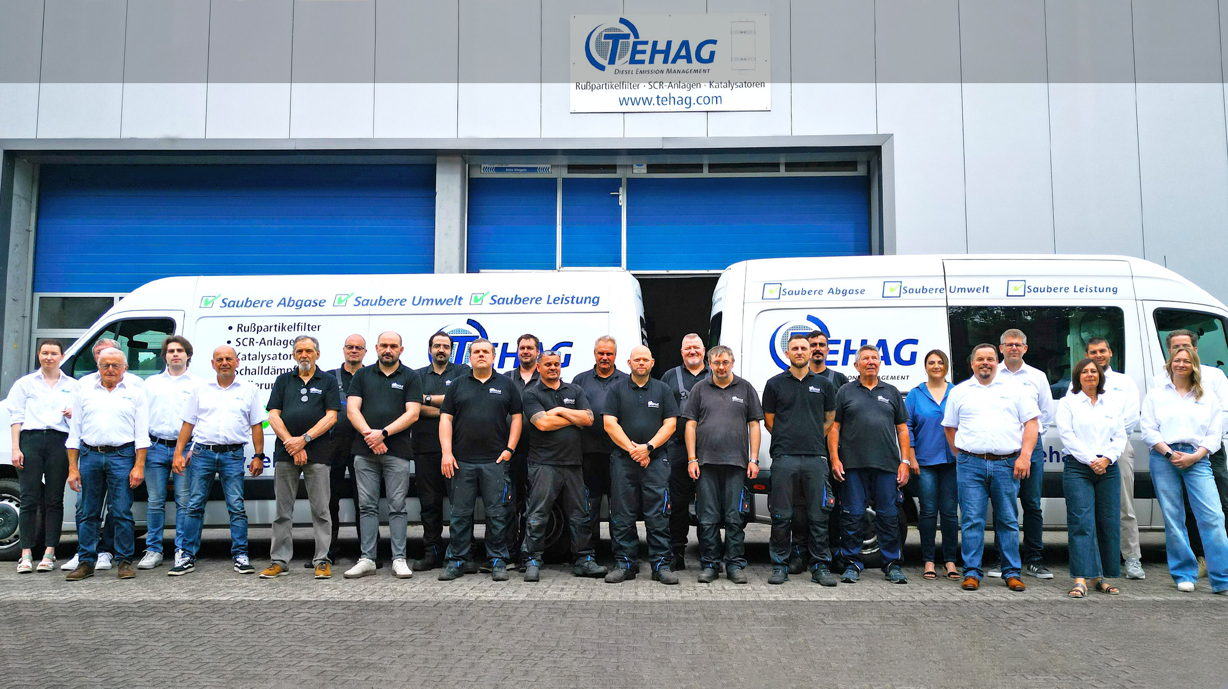 Das TEHAG-Spezialistenteam für Abgasnachbehandlung