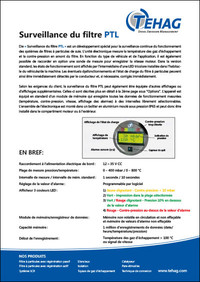 Surveillance du filtre PTL PDF