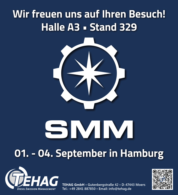 SMM 2026 – Hall A3, Booth 329 TEHAG at SMM 2026 in Hamburg