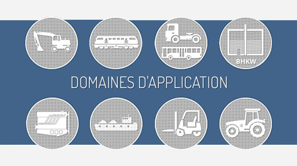 TEHAG - Domaines d'application des systèmes de post-traitement des gaz d'échappement