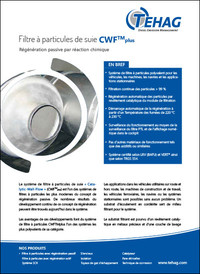 Filtre à particules de suie CWF plus PDF