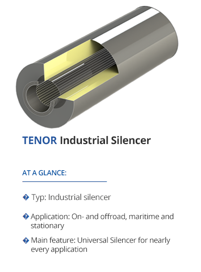 TENOR Industrial Silencer from TEHAG