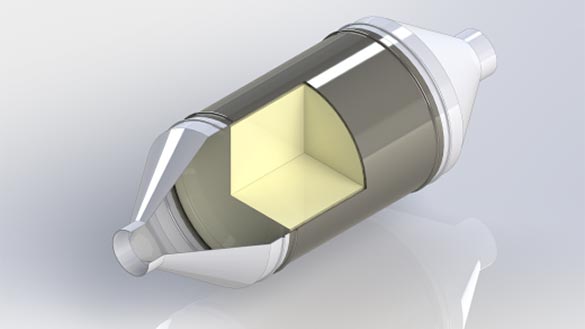 Powerful oxidation catalytic converters Powerful oxidation catalytic converters from TEHAG